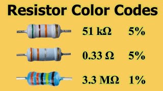 How to Read Resistor Color Codes [upl. by Neelloc989]