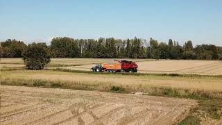 1704AgricolturaCCantalupo di Gaggiano MIMietitura del riso 28092020 [upl. by Latif]