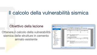 Tutorial EdiLusEE  Il calcolo della vulnerabilità sismica  ACCA software [upl. by Ultun]