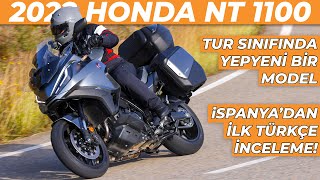 Honda NT1100 DCT Türkçe İlk İnceleme  Touring Segmentinde Yeni Oyuncu İspanya Lansmanı [upl. by Erda]