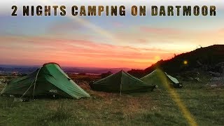 Wild Camping on Dartmoor  2 Night Micro Adventure [upl. by Brittain]