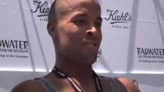 2007 Badwater David Goggins finishes AdventureCORPS Badwater Ultramarathon [upl. by Alolomo]