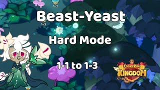 Beast Yeast Hard Mode 11 to 13 Guide [upl. by Aehta]