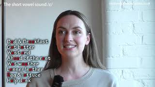 British English Received Pronunciation Short Vowel Sound ɛ Example Words amp Sentences [upl. by Hserus879]