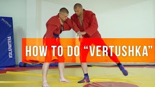 How to do arm spin vertushka What details affect the throw\ sambo academy [upl. by Litnahc]