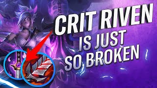 NEW RIVEN BUILD IS BROKEN Patch 44A Challenger Riven Gameplay amp Guide  RiftGuides  WildRift [upl. by Martguerita]