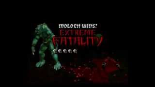 Mortal Kombat Armageddon  Moloch Onaga amp Blaze Finishes Kira Sareena amp Bo Rai Cho [upl. by Nanni2]