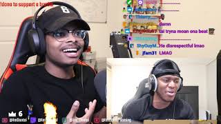 KSI Gets Suprised By ImDontais Chat LMAO [upl. by Anne-Marie827]