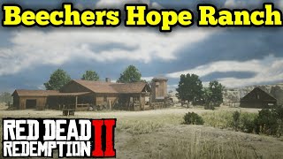 Red Dead Redemption 2  Beechers Hope Ranch Farm Tour [upl. by Grew]