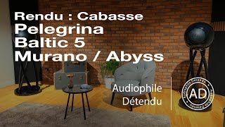 Rendu  Cabasse Pelegrina Baltic 5 Murano et Abyss [upl. by Leifer]