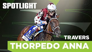 2024 Travers Stakes Spotlight  Thorpedo Anna [upl. by Alic725]