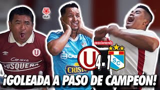 Univeritario 41 Sporting Cristal  REACCIÓN de AMIGOS  Apertura FECHA 15  Liga1 [upl. by Auhsohey872]