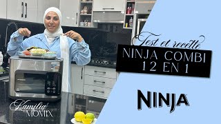 NINJA COMBI 12 en 1  TEST  RECETTE DAURADE ET RIZ [upl. by Inattirb]