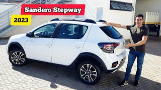 Sandero STEPWAY 2023 automático melhor que Argo Trekking [upl. by Rodge]