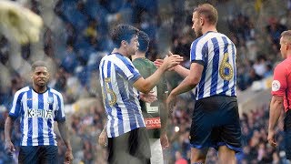 Wu Lei hits stunning late equaliser at Hillsborough  SWFC 22 Espanyol [upl. by Solly]