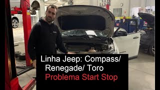 Como resolver Problema Start Stop Resolvido  Compass  Toro  Renegade [upl. by Sonahpets]