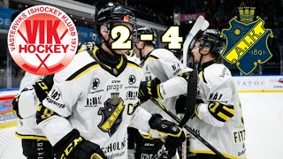 Västervik IK  AIK 24 Highlights [upl. by Kcirddet10]