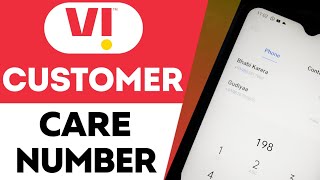 Vi Customer Care Number 2021  How To Talk To Vi Customer Care [upl. by Glorianna425]