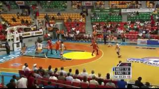 Victor Liz Metros de Santiago vs Cañeros del Este LNB 2016 [upl. by Suoicserp]