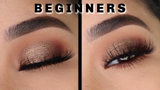 EASY Eyeshadow Tutorial For Hooded Eyes [upl. by Devaj]