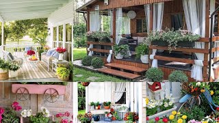 105 Amazing ideas for decorating a gardencottage and home with your own handsDIY [upl. by Ihtraa]