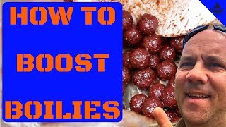 CARP FISHING  HOW TO BOOST YOUR BOILIES 😀 [upl. by Oos]