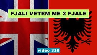 Anglisht I Fjali vetem me dy fjale I Anglisht shqip perkthim I video 319 [upl. by Cerell559]