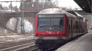 SBahn Berlin und andere Züge in Birkenwerder HD [upl. by Boonie]