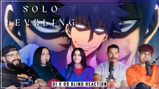 Solo Leveling  Season 1 Episode 9 Reaction [upl. by Simons31]