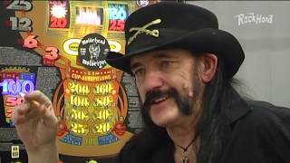 Motörhead  Lemmys last video interview for Rock Hard 2011 [upl. by Aicilic]