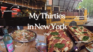 30s in New York Vlog  Busy work week speakeasy bars Ktown night out beginning of summer vibes [upl. by Farmelo594]