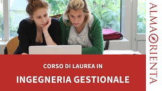 Laurea in Ingegneria gestionale [upl. by Yesnel818]