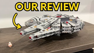 Review LEGO Star Wars Millennium Falcon 75105 [upl. by Lohcin]