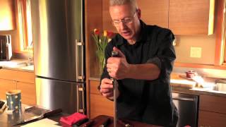 How To Use A Sharpening Steel with Master Bladesmith Bob Kramer [upl. by Gnouh467]