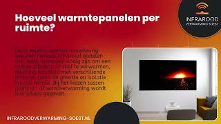 Hoeveel Warmtepanelen per Ruimte  Infrarood Verwarming Soest [upl. by Annaillil]