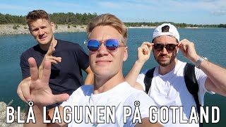 VLOGGTURNÉ 2020  Blå Lagunen amp DE VET DUÖL på Gotland VLOGG 70 [upl. by Esyak866]