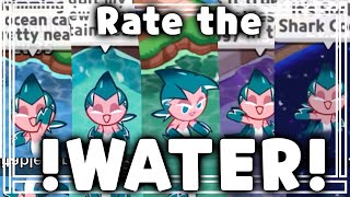 Sorbet Shark Cookie Rating All of the Kingdom Water  Cookie run kingdom [upl. by Dreeda60]