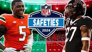 Top Safeties in the 2024 NFL Draft  Safety Rankings [upl. by Keyser]