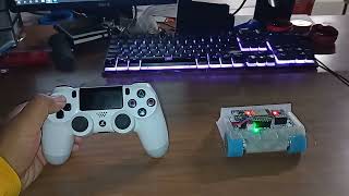 minisumo rccontrol PS4 Esp32ArduinoRobótica móvil [upl. by Margarethe496]