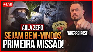 Aula de Boas Vindas a Nova Turma de Futuros Policiais Civil SP [upl. by Aelber]