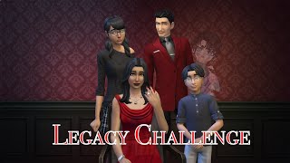 SIMS 4 Nightmare LEGACY Challenge 1 [upl. by Weatherby]