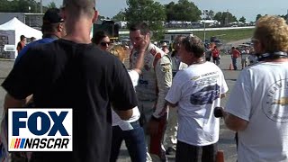 Max Papis Gets Slapped After NASCAR Truck Race at Canadian Tire Motorsports Park [upl. by Josephine939]