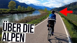 Bikepacking Alpenüberquerung mit der Gargelfing Community  Innsbruck  Meran mit dem Rennrad [upl. by Airrat]