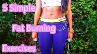 5 Simple Fat Burning Exercises  Scola Dondo [upl. by Zachar]