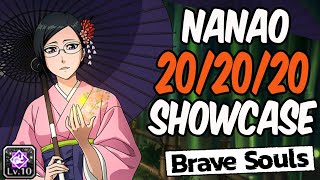 A MELHOR FARM POTIONS TECH DO JOGO NANAO PARASOL V2 SP10 T20 SHOWCASE  BLEACH BRAVE SOULS [upl. by Aisila]