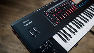 Roland Fantom Workstation Keyboard  Overview and Demonstration [upl. by Apgar336]