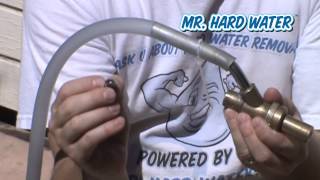 Part 2 Mr Hard Water Pool Tile Cleaning  Set Up Installation [upl. by Terrill]