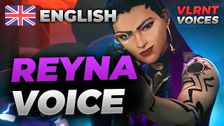 REYNA English Voice  Voice Lines  VALORANT [upl. by Kennedy]