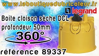 Boite pour points de centre placo avec DCL ref 89337 sur laboutiquedubricoleur [upl. by Adianes]