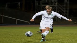 Leigh Griffiths Goal Dundee 30 Hibernian 17112012 [upl. by Ainyt265]